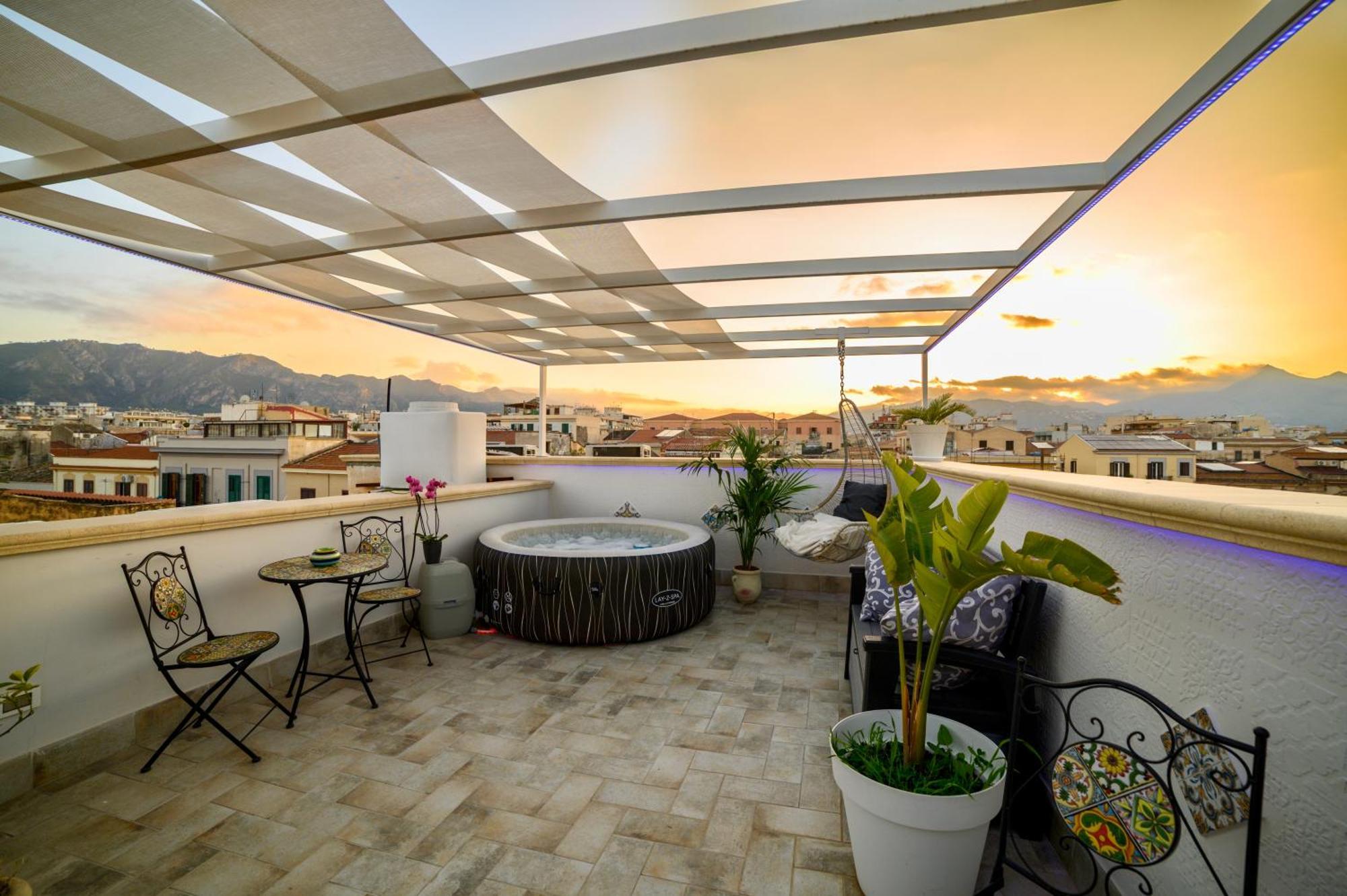 Ferienwohnung Le Terrazze Di Giulia Palermo Exterior foto