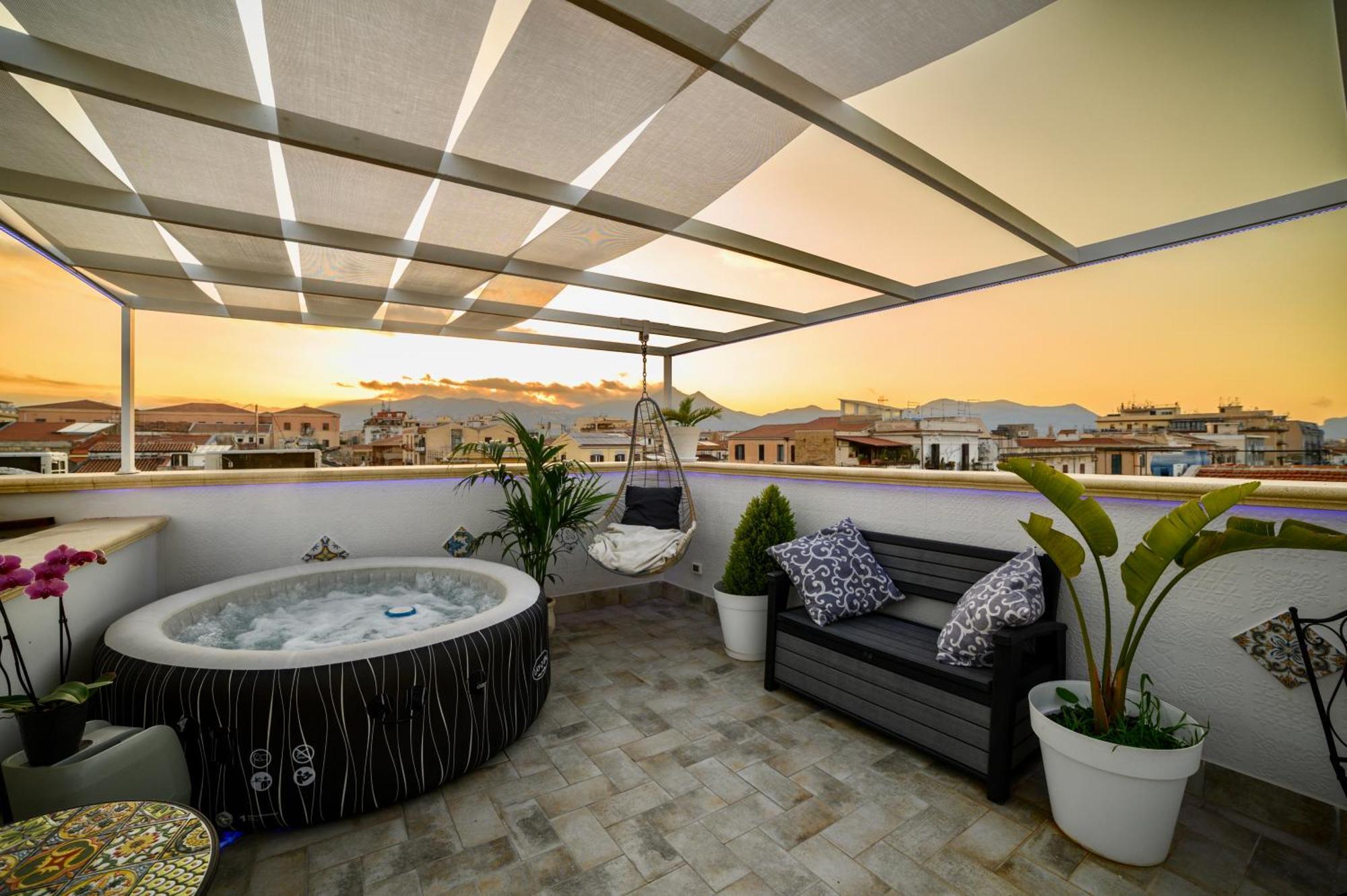 Ferienwohnung Le Terrazze Di Giulia Palermo Exterior foto